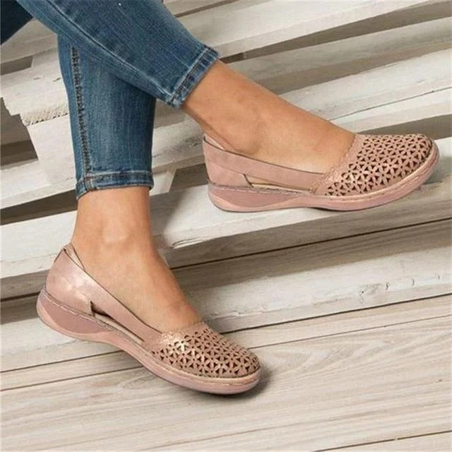 Women's Comfort Ballet Flats for Sensitive Feet, Pain-Free Steps