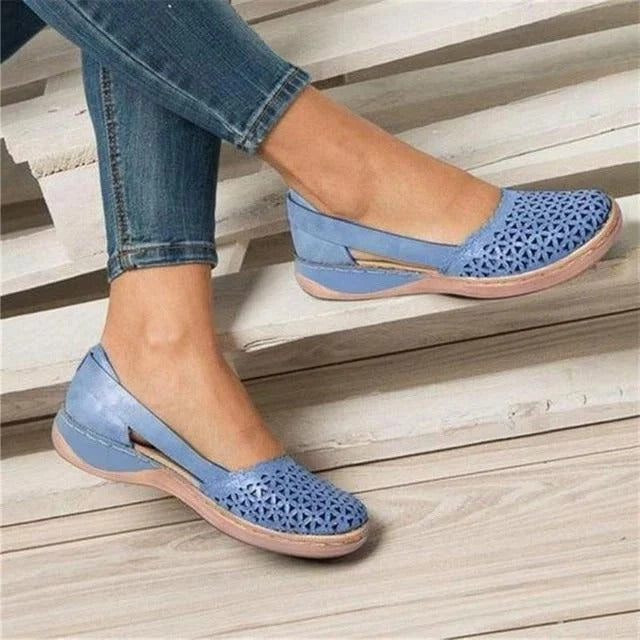 Women's Comfort Ballet Flats for Sensitive Feet, Pain-Free Steps