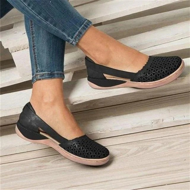 Women's Comfort Ballet Flats for Sensitive Feet, Pain-Free Steps