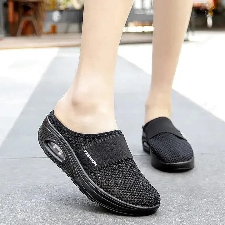 Comfortable Orthopedic Slippers — Contoured Cushioned Footbed