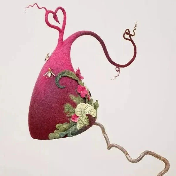 Halloween Felt Witch Hat — Costume Accessory for Parties