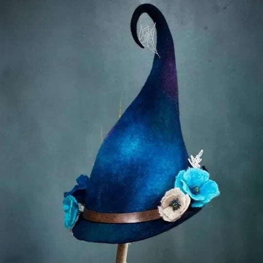 Halloween Felt Witch Hat — Costume Accessory for Parties