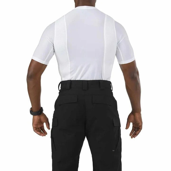 Unisex-kompressionsbluse — to skjulte lommer, komfort hele dagen