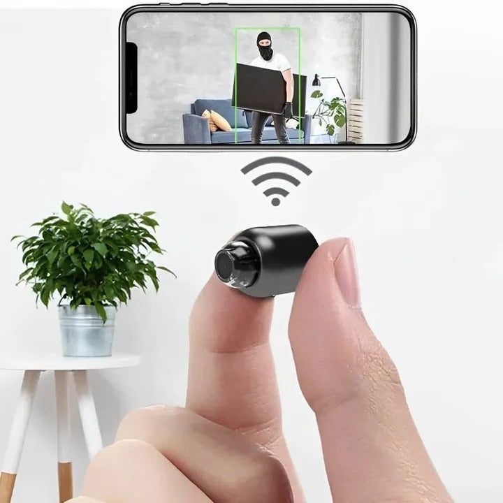 Compacte 5G HD-wifibeveiligingscamera - bewegingsmeldingen, mobiele app