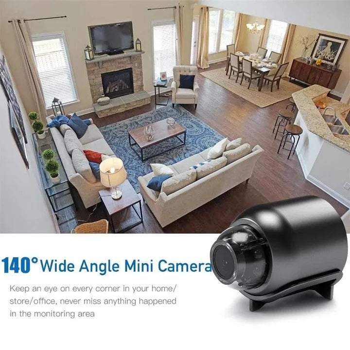 Compacte 5G HD-wifibeveiligingscamera - bewegingsmeldingen, mobiele app