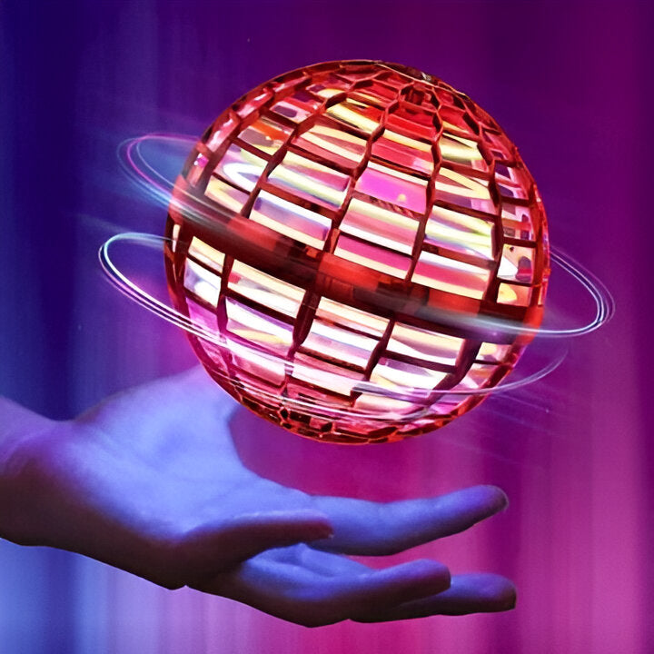 Floating LED Flying Orb — Interactive Hovering Toy for All Ages