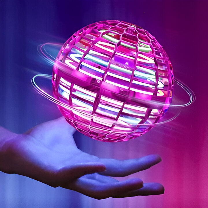 Floating LED Flying Orb — Interactive Hovering Toy for All Ages