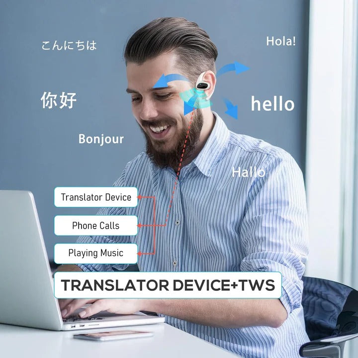 Căști wireless inteligente pentru traducere — suport lingvistic în timp real