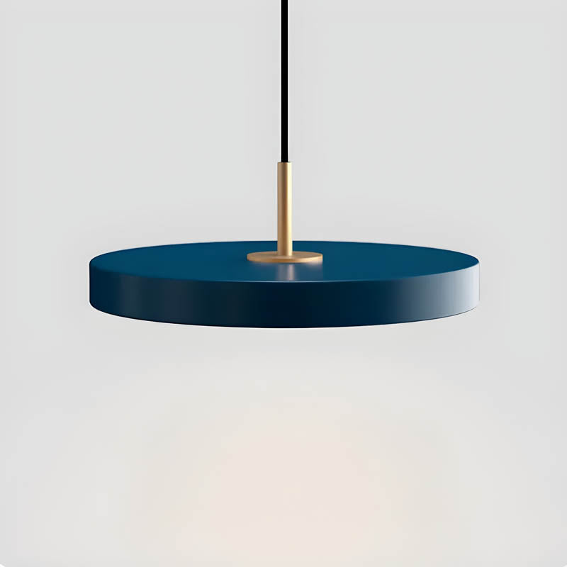 LumaDisk LED Pendant Light With Adjustable Cord Modern