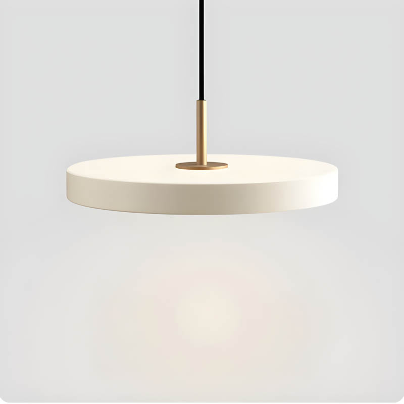 LumaDisk LED Pendant Light With Adjustable Cord Modern