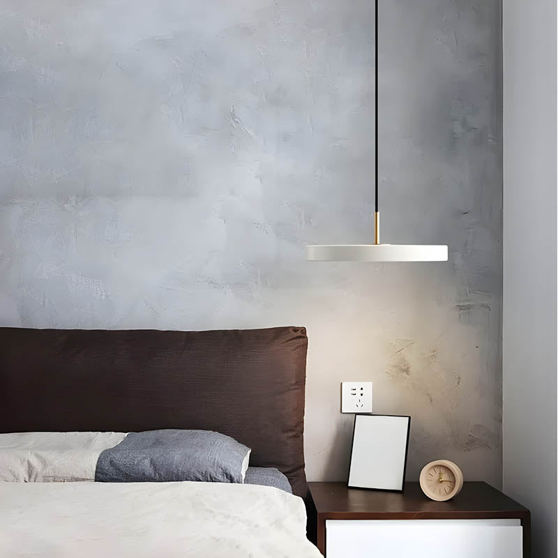 LumaDisk LED Pendant Light With Adjustable Cord Modern