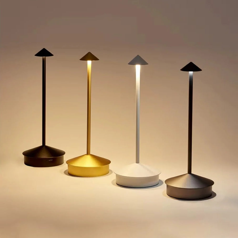 Cordless LED Table Lamp — Touch Control, Dimmable Light Modes