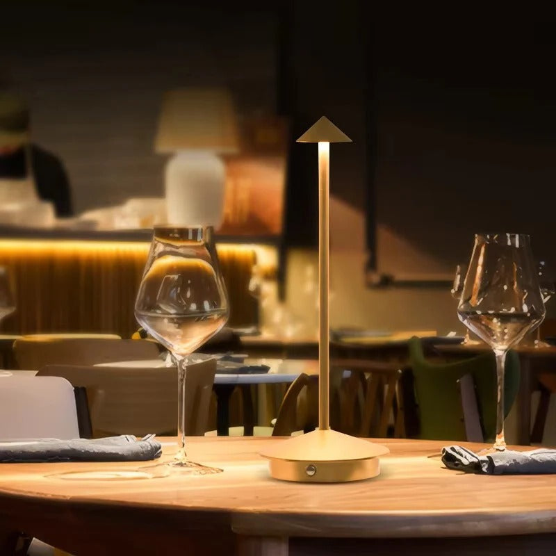 Cordless LED Table Lamp — Touch Control, Dimmable Light Modes