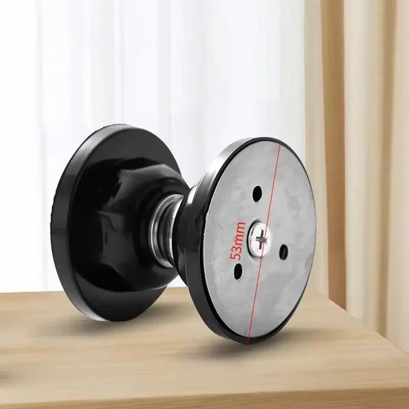 Magnetisk dörrstopp i rostfritt stål för väggmontering