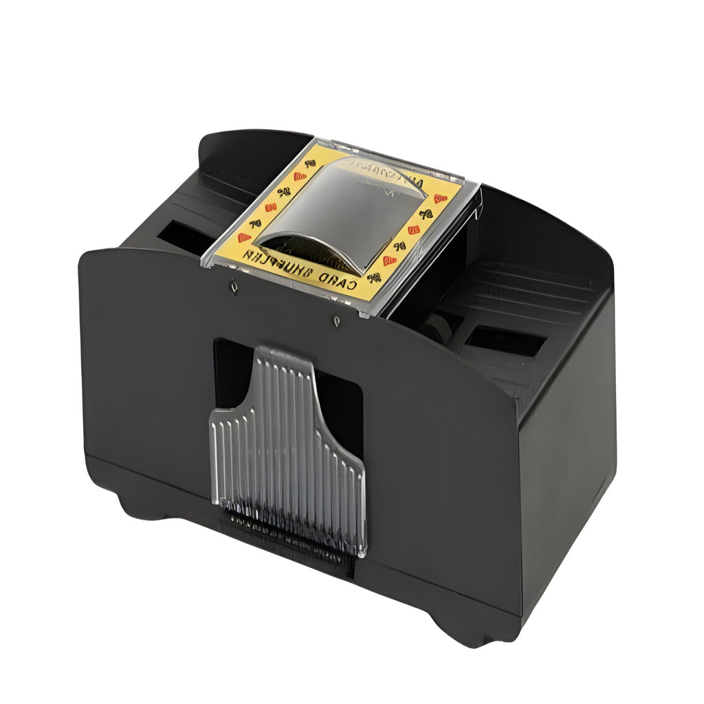 Automatic Card Shuffler — One-Button Mixing for Up to 6 Decks