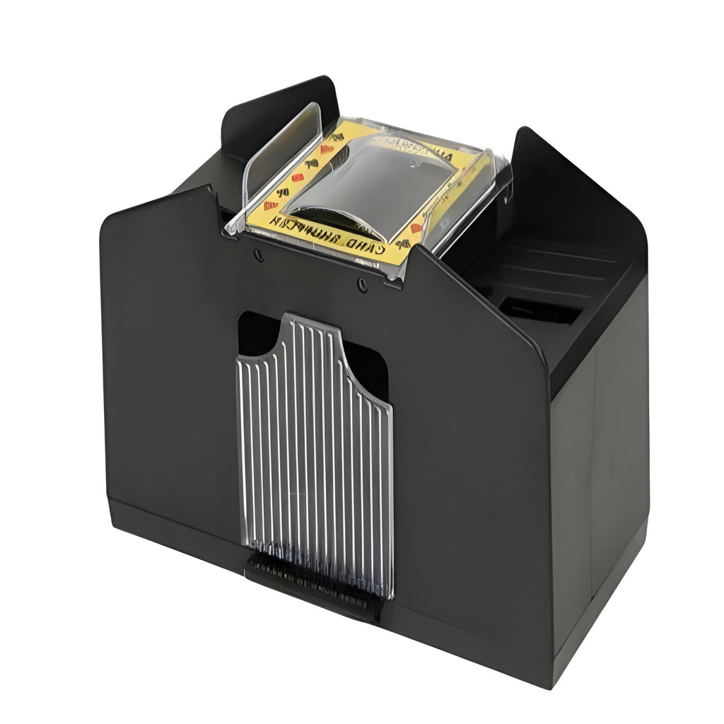 Automatic Card Shuffler — One-Button Mixing for Up to 6 Decks