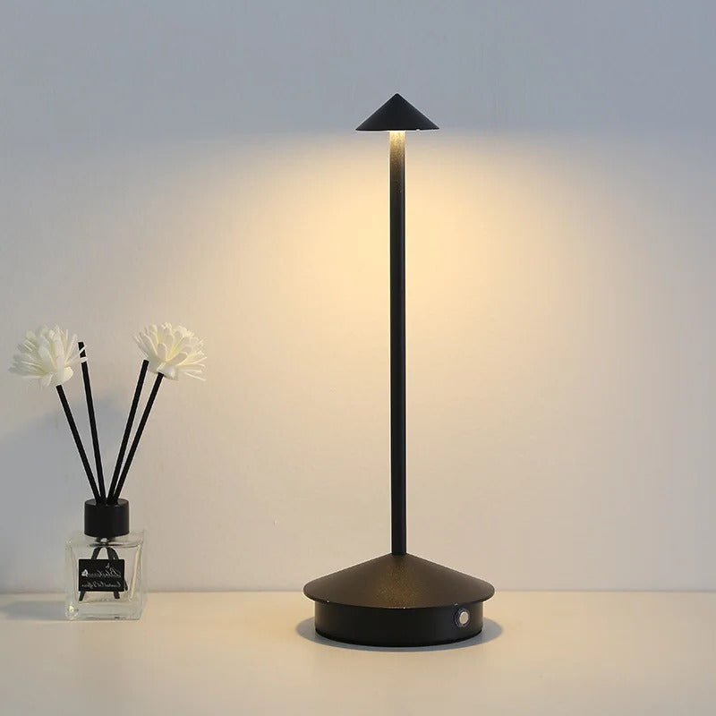 Cordless LED Table Lamp — Touch Control, Dimmable Light Modes