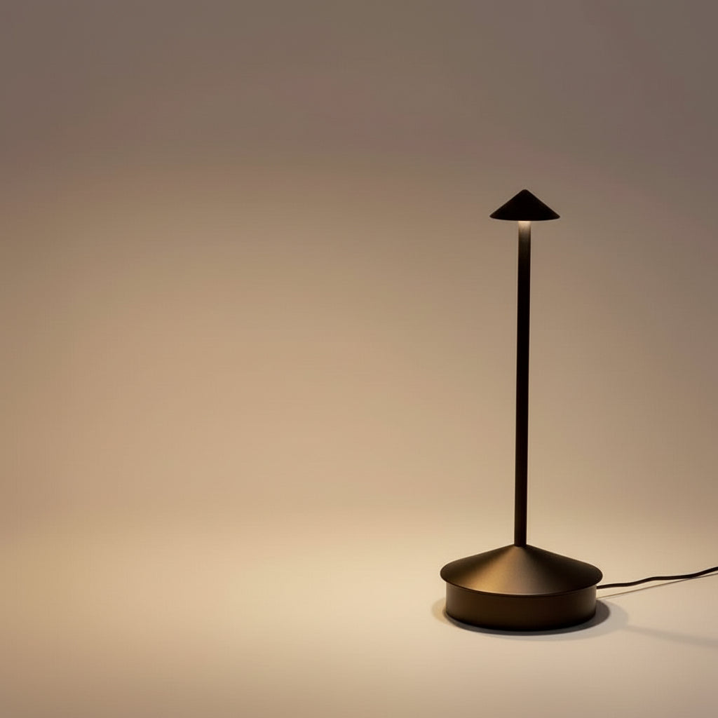 Cordless LED Table Lamp — Touch Control, Dimmable Light Modes