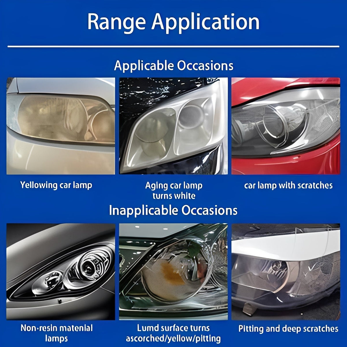 Headlight Restoration Kit — Nebulizer Vapor Application System