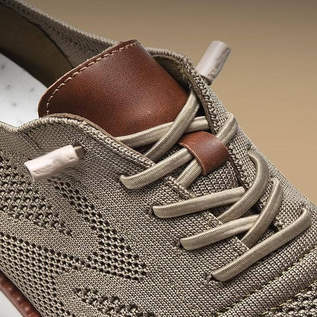 Knitted Slip-On Shoes — Wide Toe Box, Cushioned Comfort