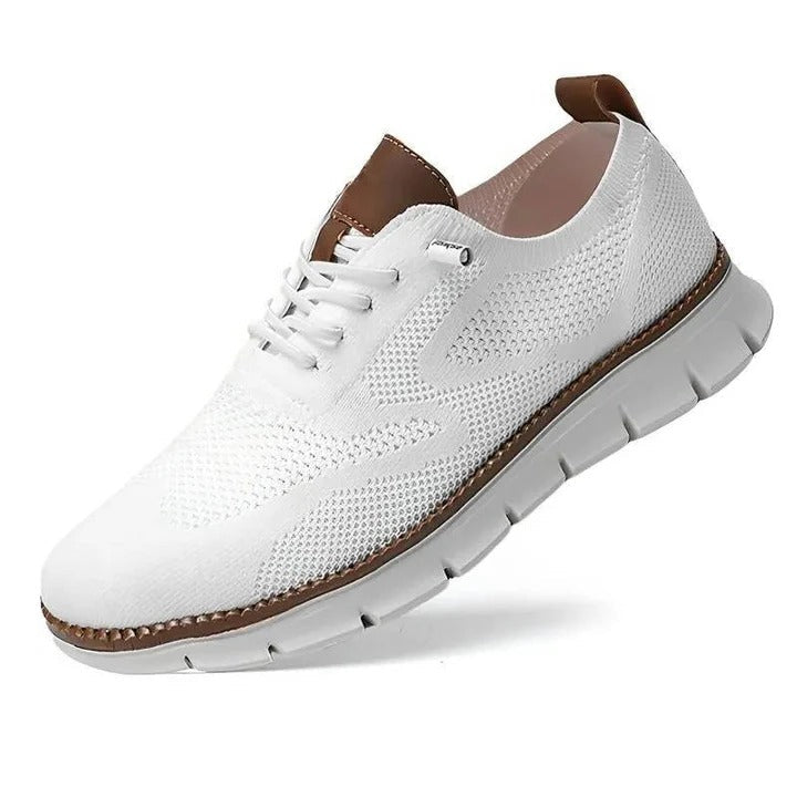 Knitted Slip-On Shoes — Wide Toe Box, Cushioned Comfort