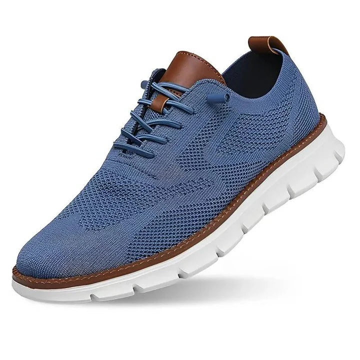 Knitted Slip-On Shoes — Wide Toe Box, Cushioned Comfort