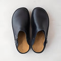Læderhjemmesko til mænd — slip-on-design med komfortsål