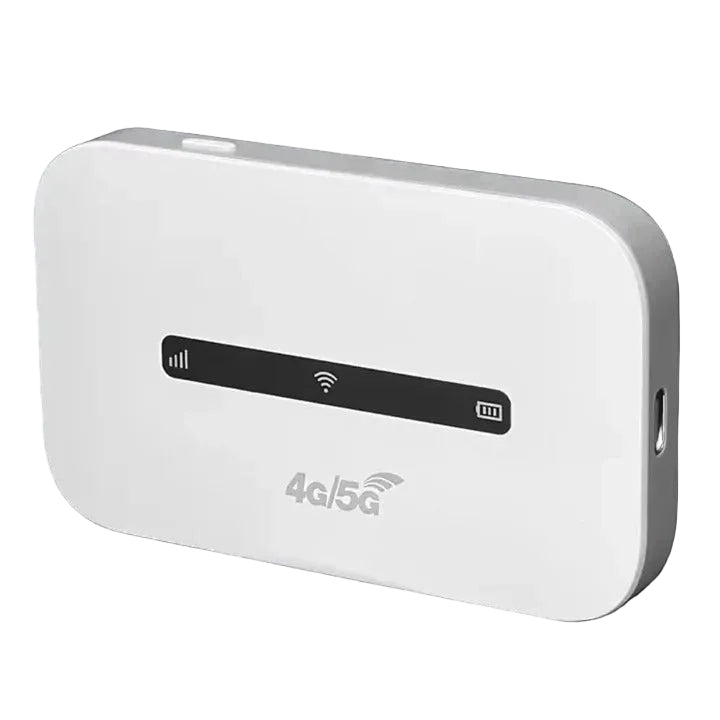 Hordozható 4G LTE WiFi-router - 3G-támogatás, SIM-kártyahely