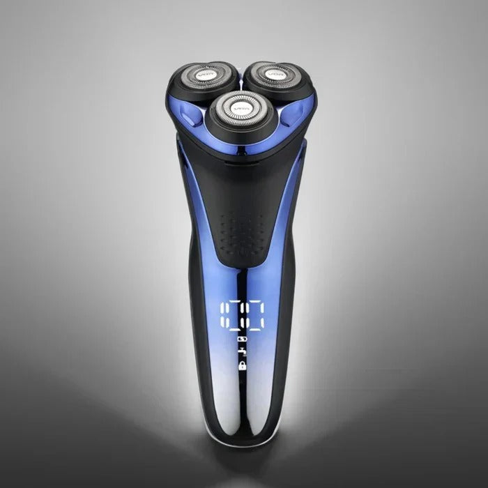 Cordless Electric Shaver — Pivoting Head, Multiple Cutters