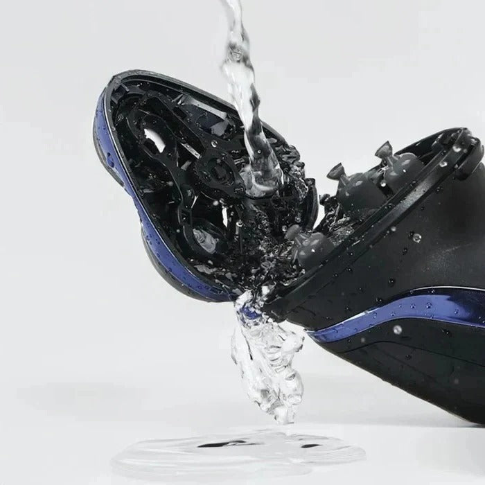 Cordless Electric Shaver — Pivoting Head, Multiple Cutters