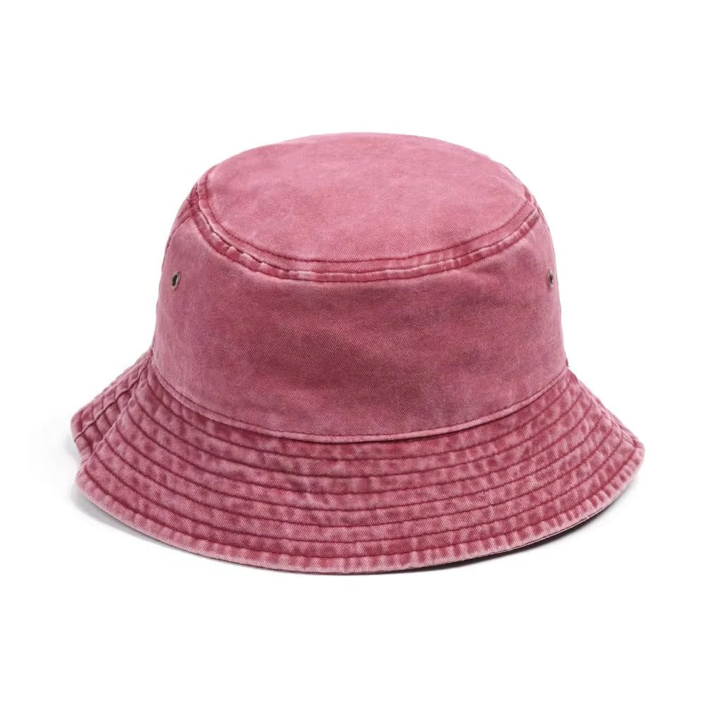 Foldable Denim Bucket Hat — Comfortable Casual Sun Protection