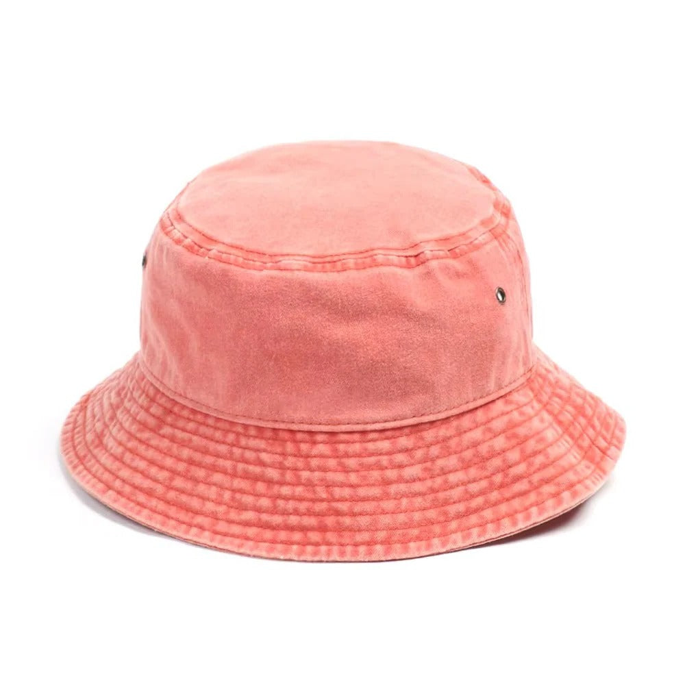 Foldable Denim Bucket Hat — Comfortable Casual Sun Protection