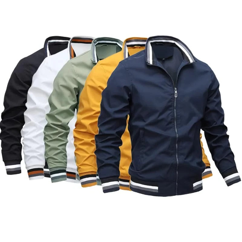 Leichte Bomberjacke für Herren - Eleganter, moderner Schnitt