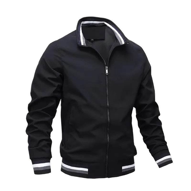 Leichte Bomberjacke für Herren - Eleganter, moderner Schnitt