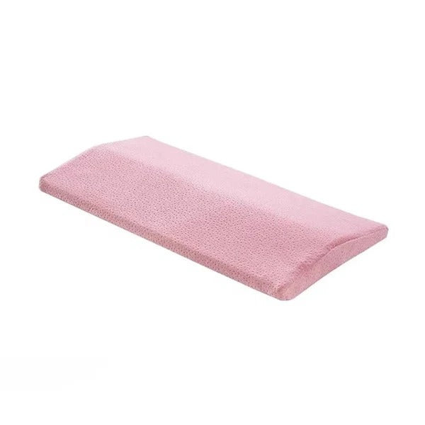Ergonomický podpůrný polštář pro bederní část zad - prodyšný potah