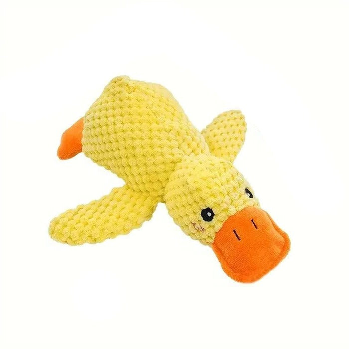 Brinquedo de borracha para cães em forma de pato - costuras reforçadas, vários tamanhos