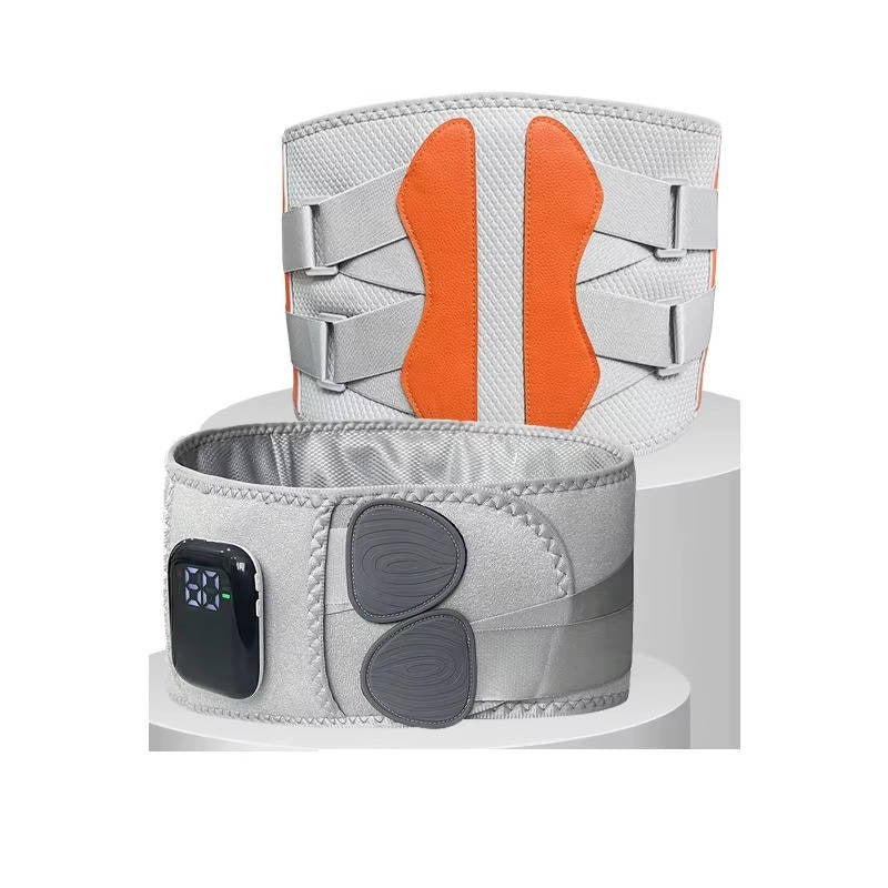 Adjustable Back Support Belt — Cordless Heat and Massage Therapy