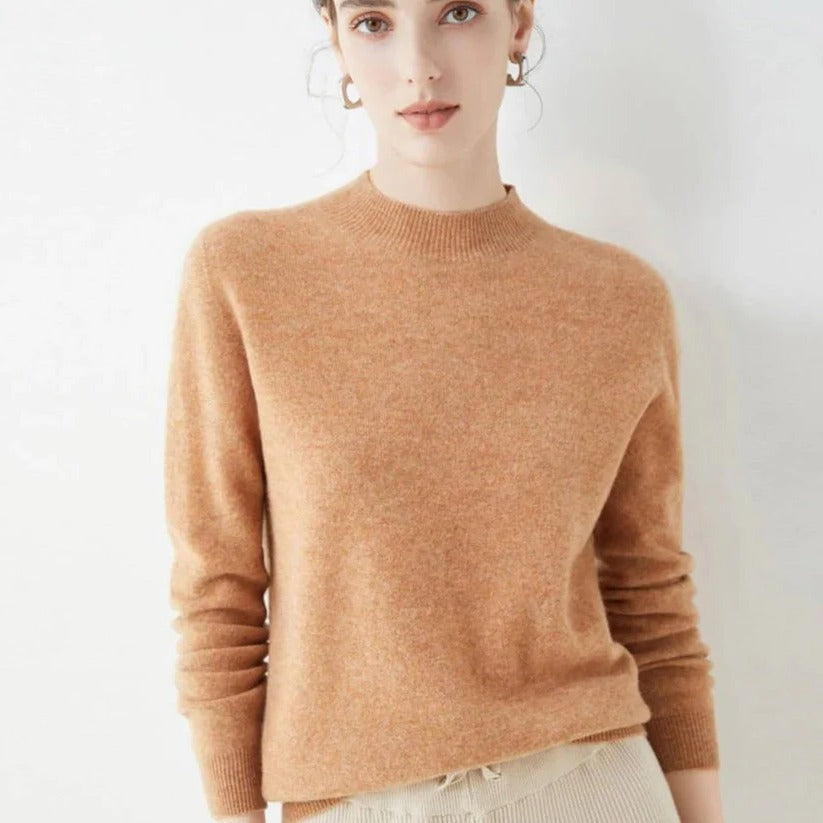 Elegant Cashmere Sweater — Lightweight Comfort for Cold Days