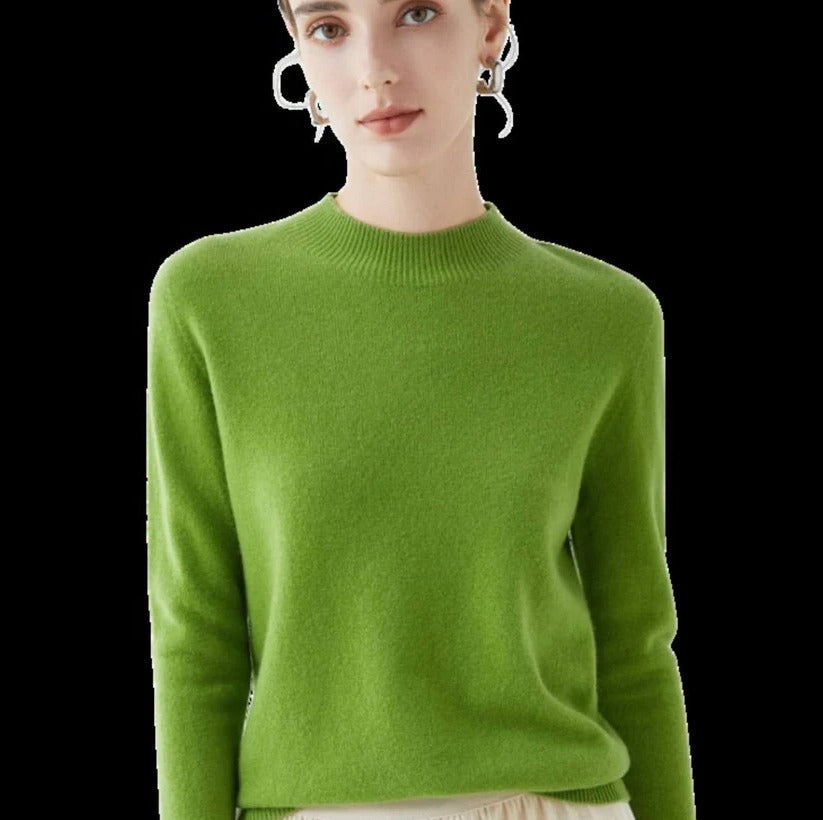 Elegant Cashmere Sweater — Lightweight Comfort for Cold Days