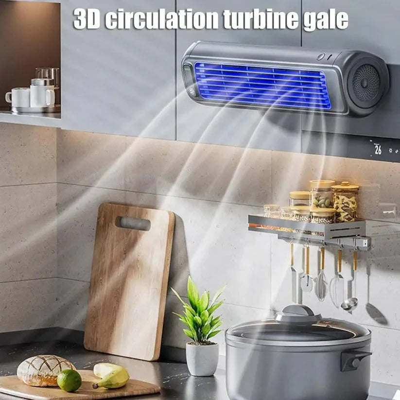 Ventilator de birou portabil fără fir — 3 viteze, reîncărcabil USB de 2000mAh
