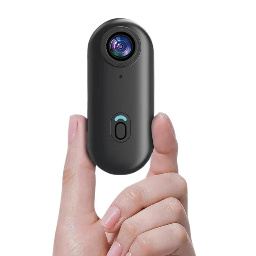 4K Compact Action Camera — 128GB Memory, Waterproof Housing