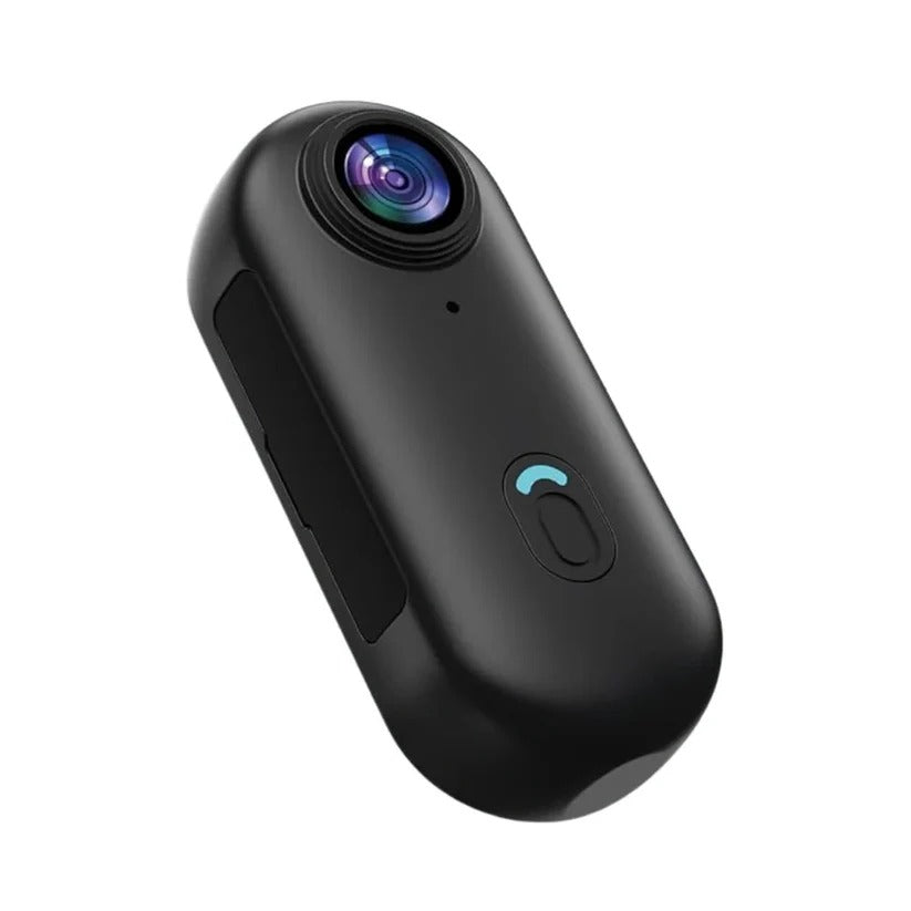 4K Compact Action Camera — 128GB Memory, Waterproof Housing