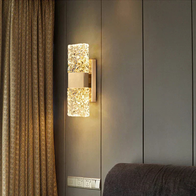 Aurelia Crest Wall Lamp Ambient Handcrafted Lighting