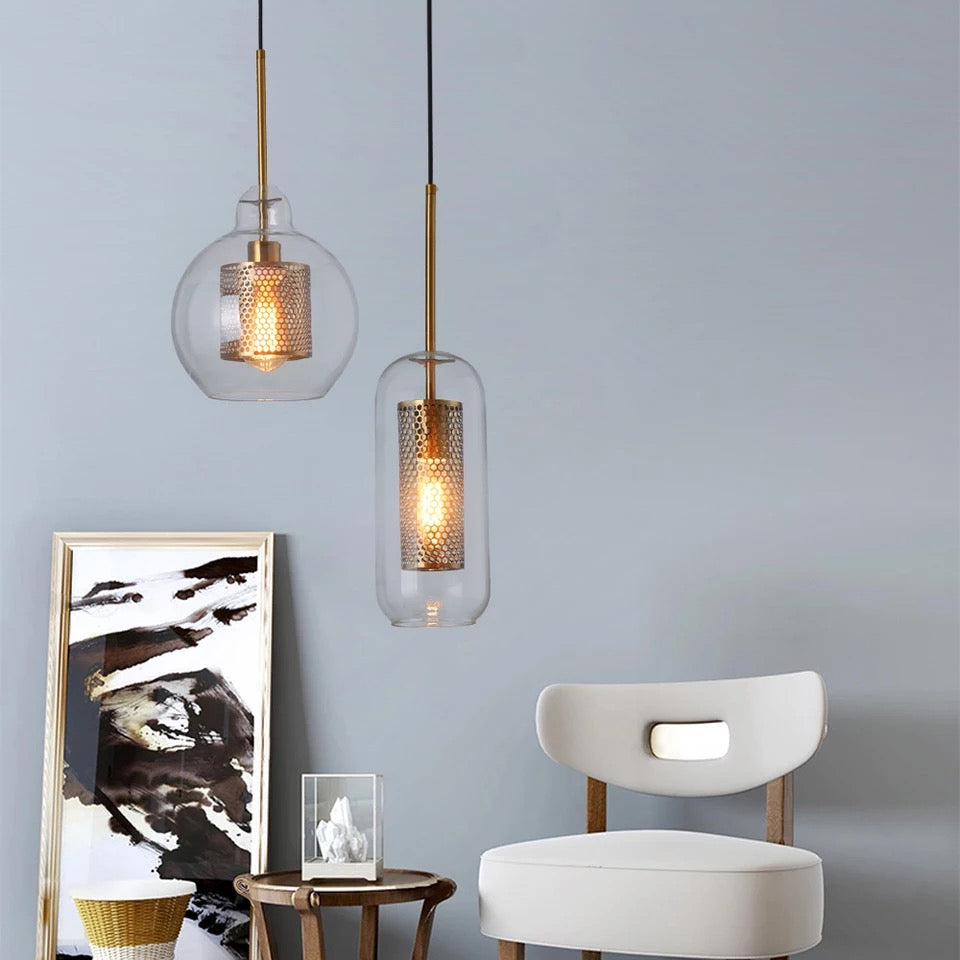 NovaLox Nordic Glass Pendant Light for Kitchen and Dining