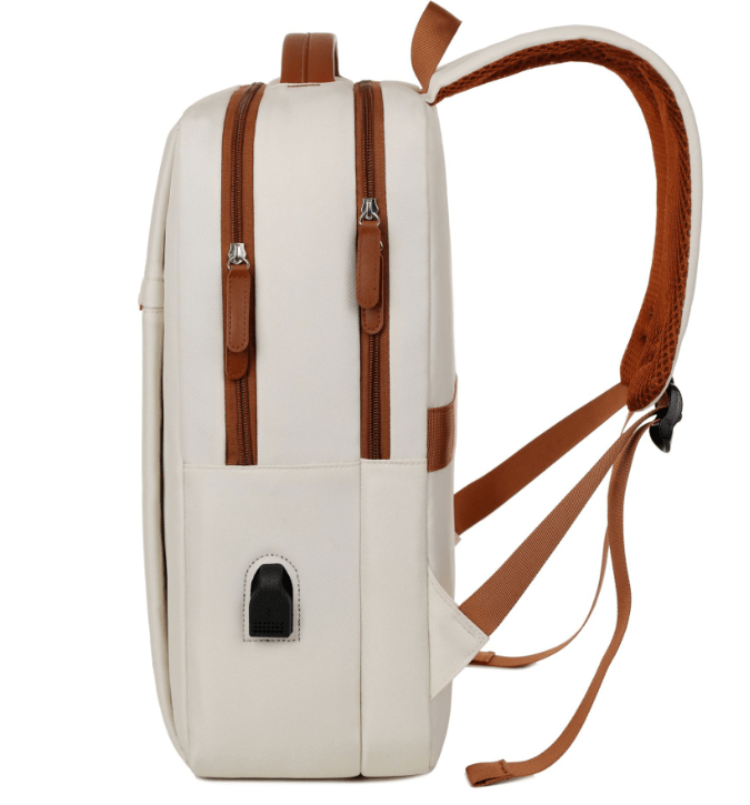 Lumen Daypack — Padded Laptop Compartment, External USB Port, Quick-Access Front Pocket