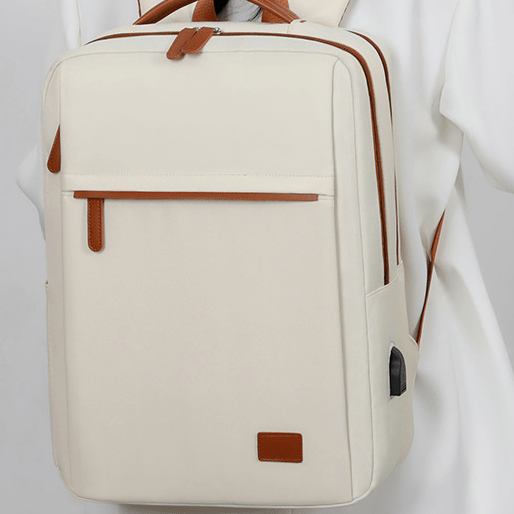 Lumen Daypack — Padded Laptop Compartment, External USB Port, Quick-Access Front Pocket