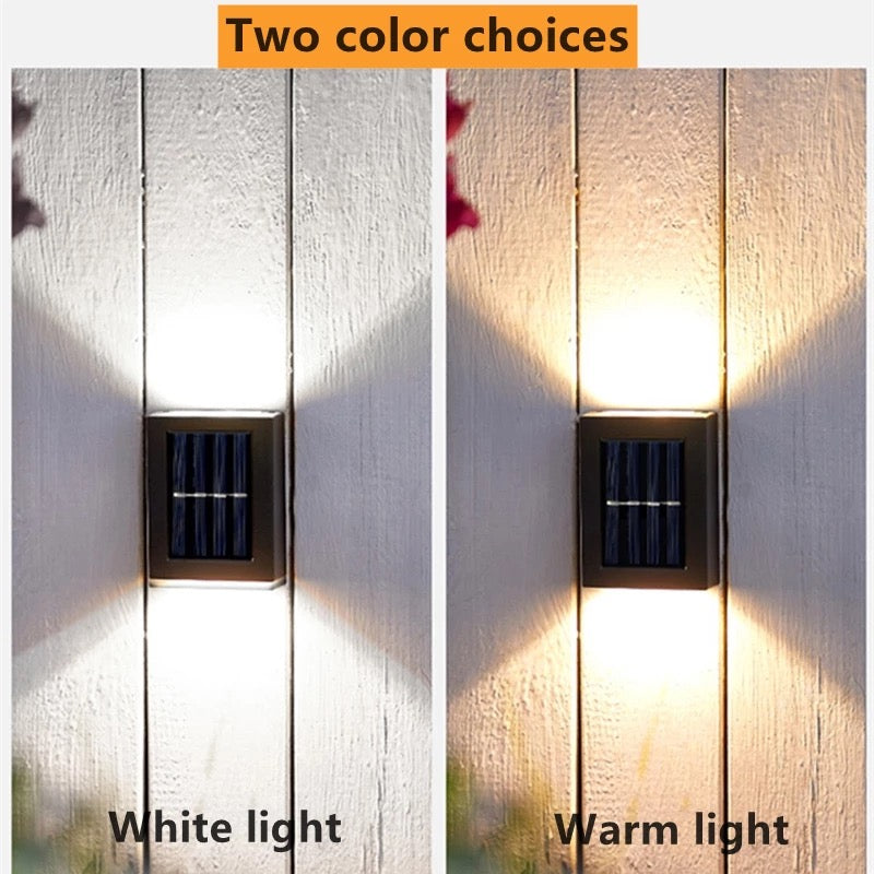 LumaNova Outdoor Solar Panel Light Waterproof Garden Lamp