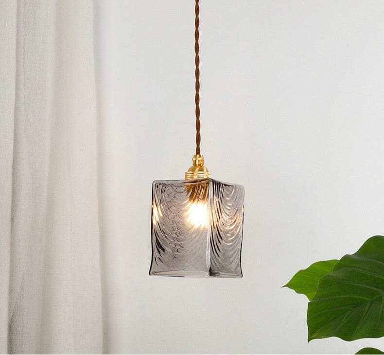 Aurelia Glass Pendant Lights for Asian Kitchen Islands