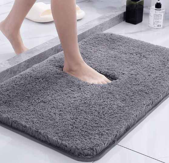 Nimbus Luxe Extra dicke Badematte – Ultrag weiche Oberfläche, rutschfeste Unterseite