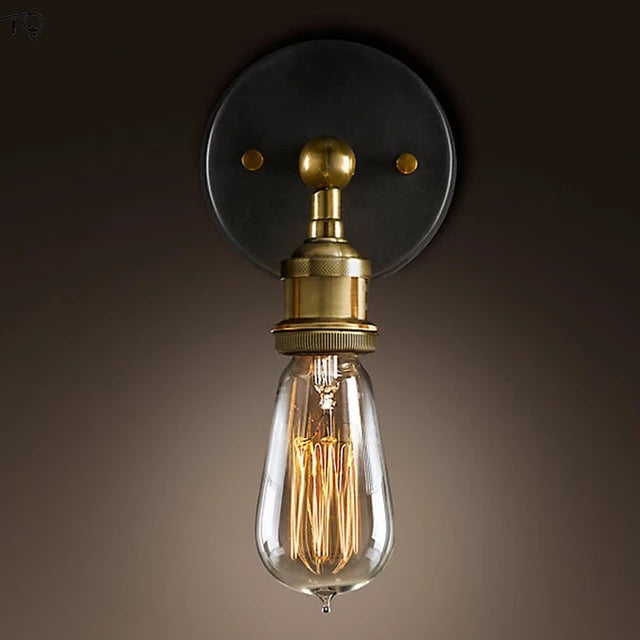 NovaNord Vintage Bulb Wall Lamp for Cozy Nordic Rooms